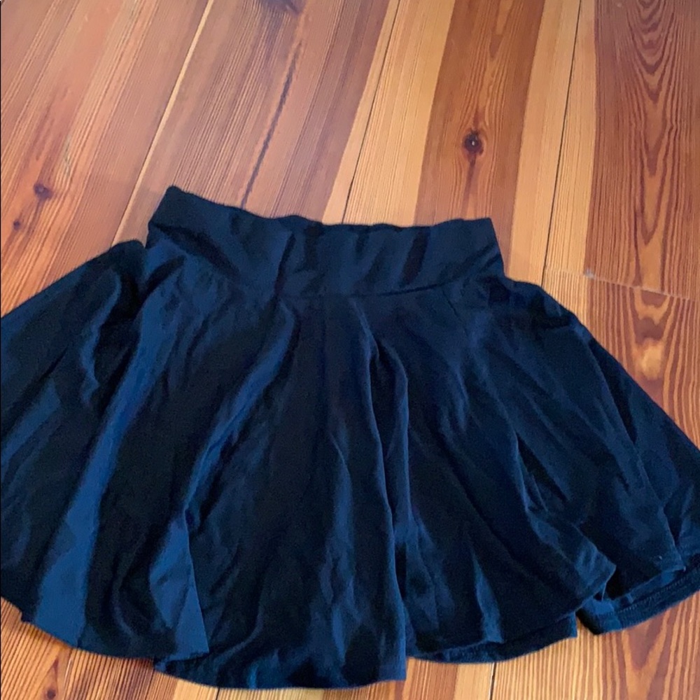 Black skirt